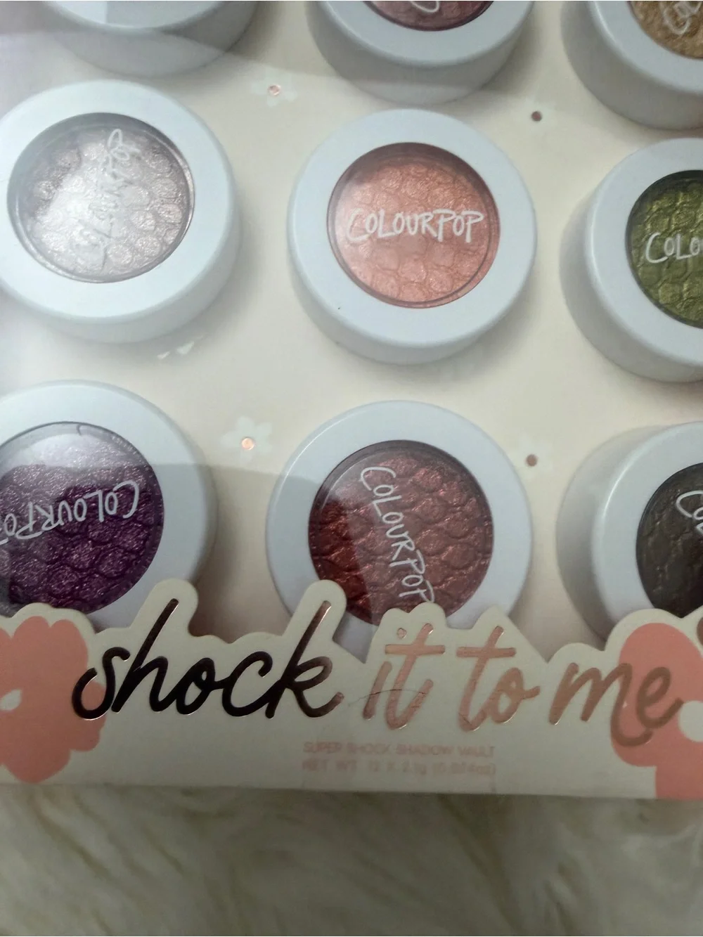 ColourPop Super Shock Eyeshadow Vault in the 